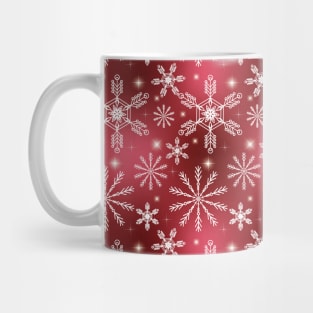 Snowflakes pattern Mug